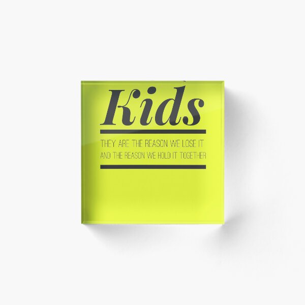 Item preview, NIÑOS, ellos son la razón por la que lo perdemos y lo mantenemos unido designed and sold by HamiltonmagicTs.