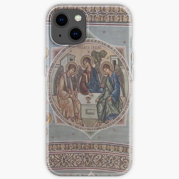 Romanian Orthodox Trinity Icon iPhone Soft Case