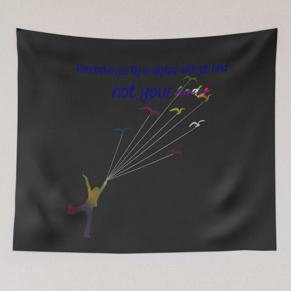 Item preview, rememeber, you fly an airplane white you head not your body designed and sold by Yassirkhali.