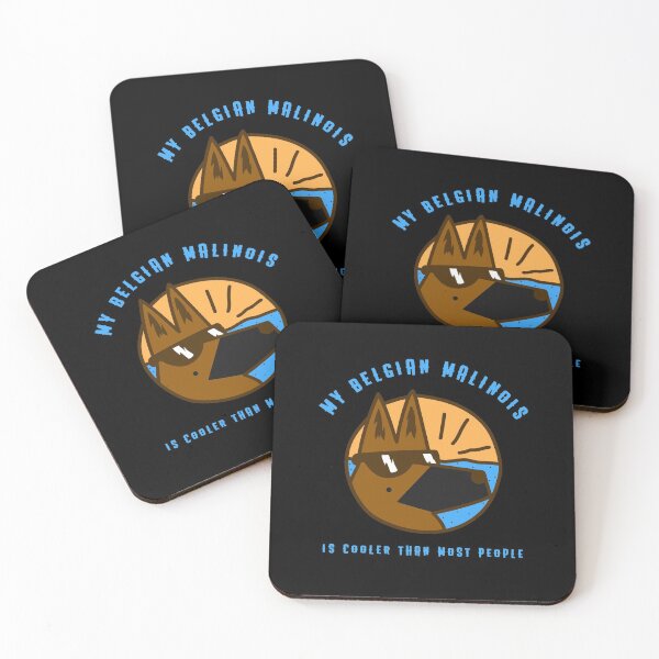 Item preview, My Belgian Malinois is Cooler than Most People Funny Shirt  designed and sold by Malinois  Drive.