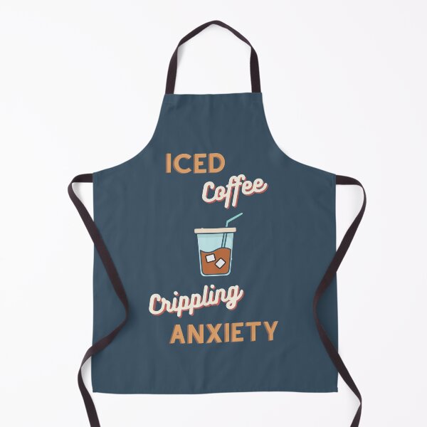 Item preview, iced coffee + crippling anxiety (2) designed and sold by LifeAsGeneration Z.