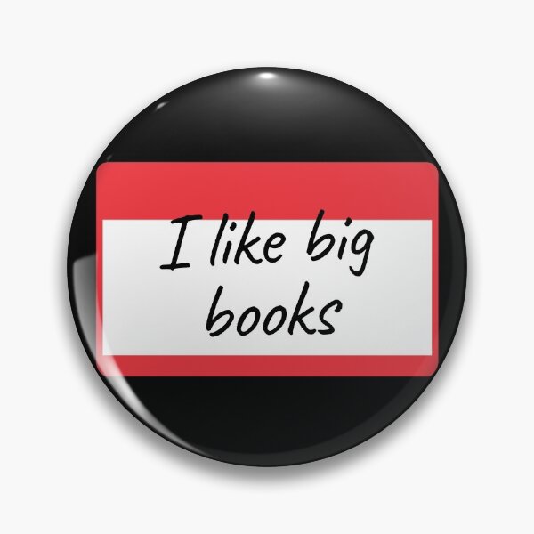 Item preview, I Like Big Books - label designed and sold by piastrelli.