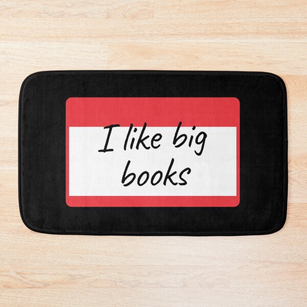 Item preview, I Like Big Books - label designed and sold by piastrelli.