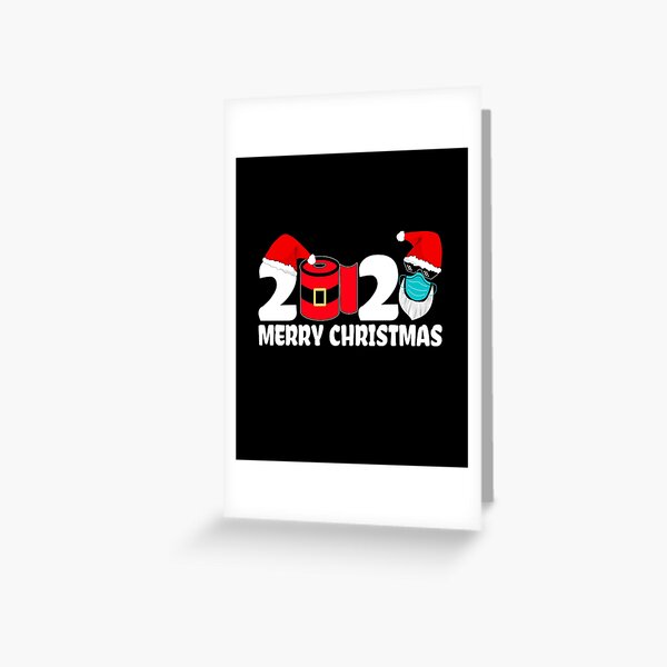 Item preview, Covid Christmas Quarantine 2020, Funny toilet paper Santa Wearing Mask for party xmas seasons designed and sold by PrintOfi.