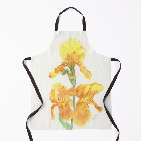 Item preview, Watercolor Yellow Irises designed and sold by Mernion.