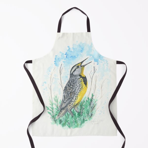 Item preview, Watercolor Western Meadowlark designed and sold by Mernion.