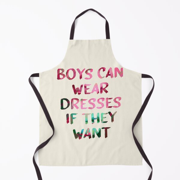 Item preview, Boys Can Wear Dresses Glitch Art Quote designed and sold by raspberry-tea.
