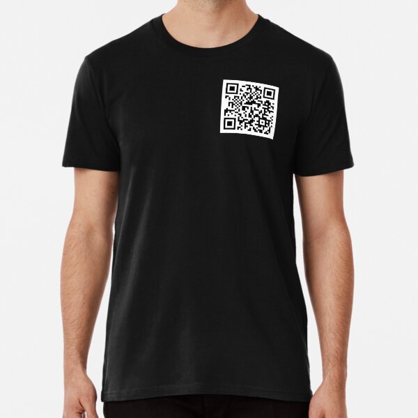 Vetements qr code shirt best sale