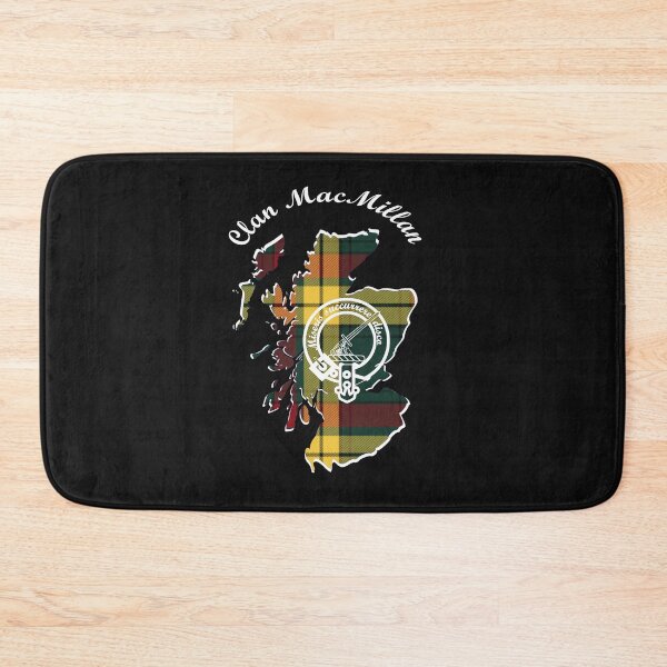 Item preview, Clan MacMillan Scotland Map Crest designed and sold by BagTown Clans.