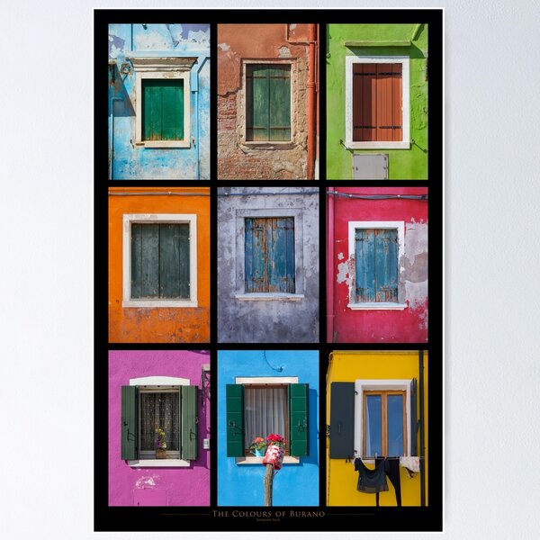 Item preview, The Colours of Burano designed and sold by Reymond Page.