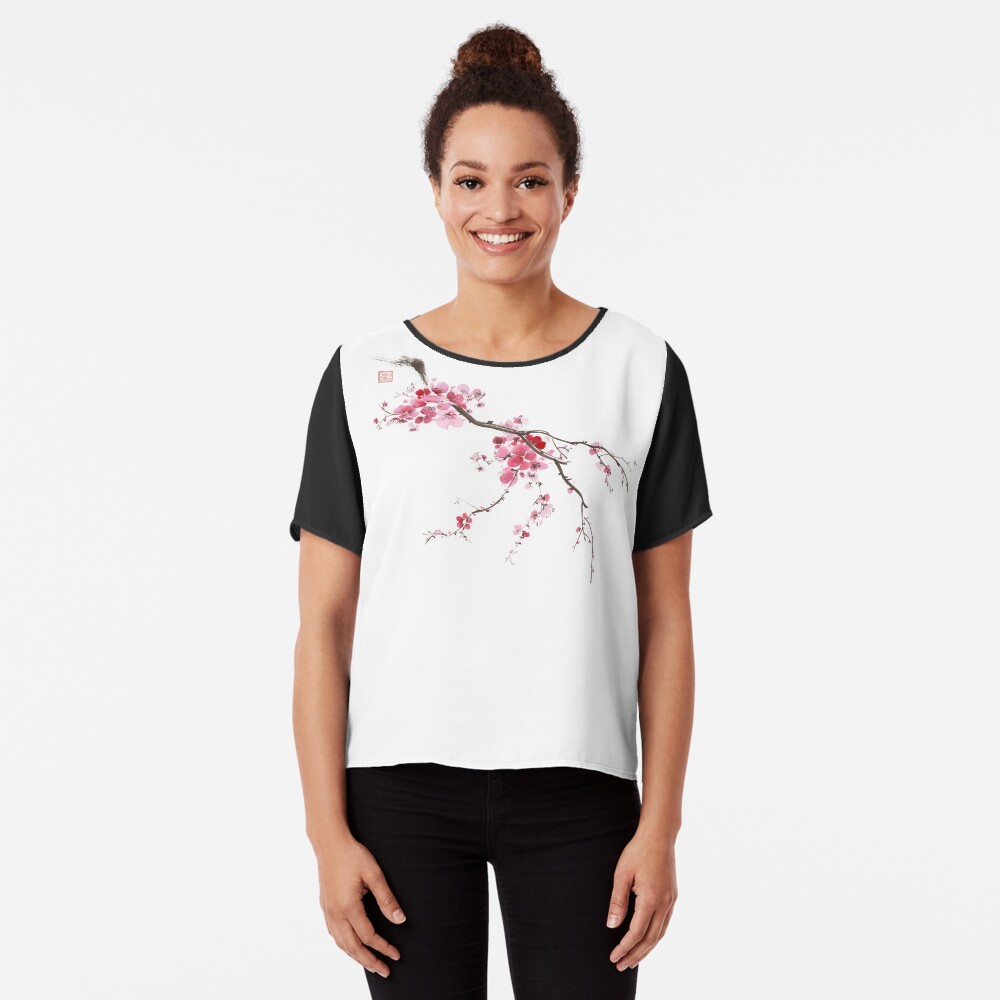 Item preview, Chiffon Top designed and sold by AwenArtPrints.