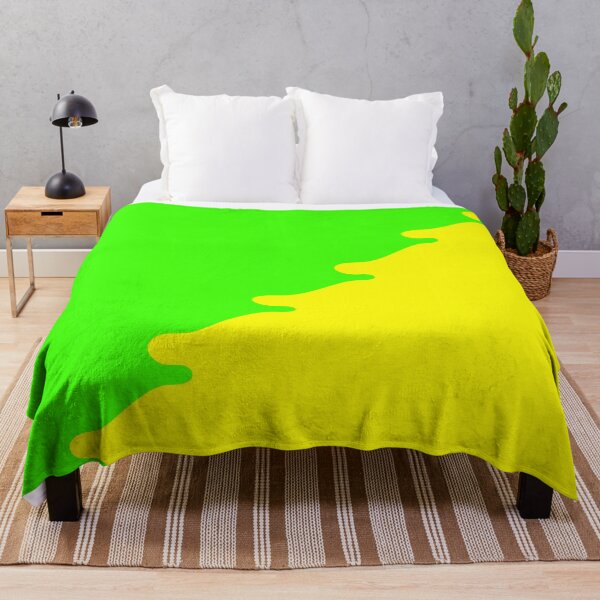 Aperçu de l'œuvre Rafraîchissant vagues jaune vert créée et vendue par oxoxoxo.