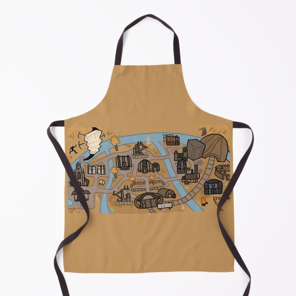 Item preview, Town-on-Gorkhon Carpet Map designed and sold by Winterelle.