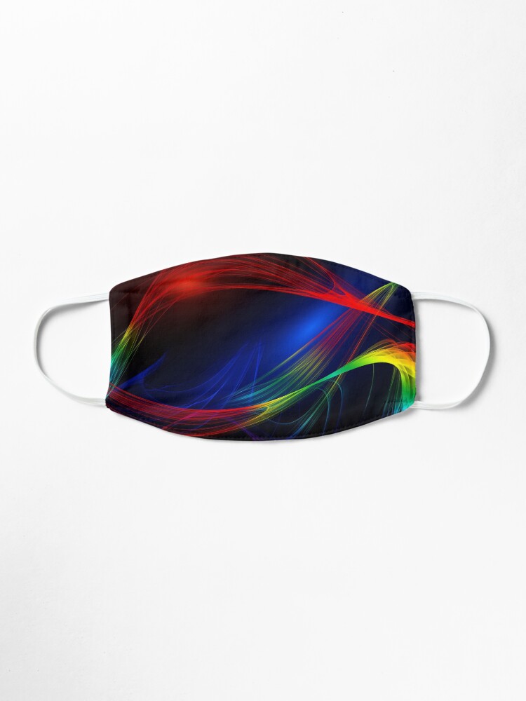 Alternate view of Brilliant Colorful Mask Abstraction Mask