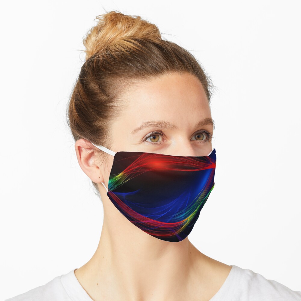 Brilliant Colorful Mask Abstraction Mask