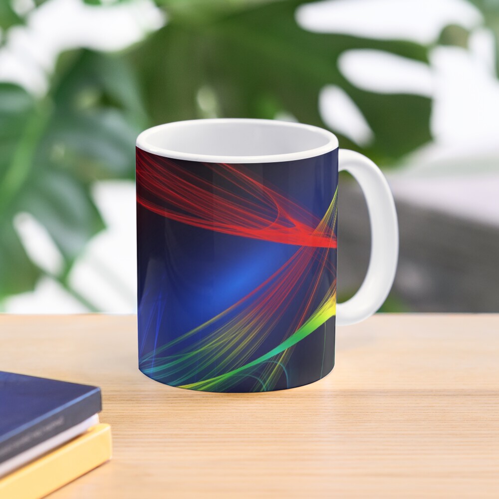 Brilliant Colorful Mask Abstraction Mug