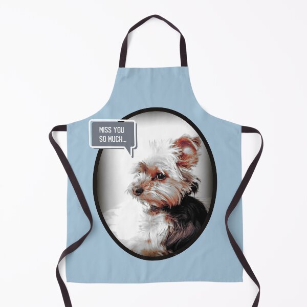 Item preview, Cute Yorkie Dog - Miss You So Much... Adorable Yorkshire Terrier Meme designed and sold by Yorkie Love.