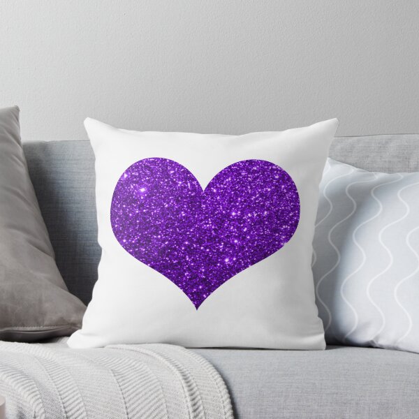 Item preview, Purple Glittering Heart Beautiful designed and sold by oxoxoxo.
