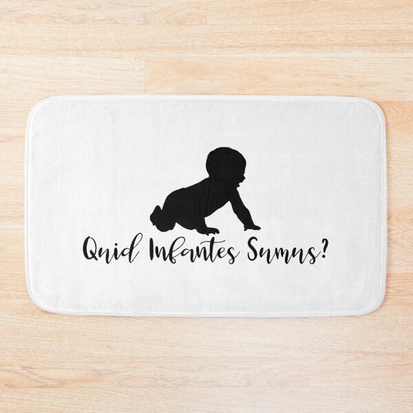 Item preview, Quid infantes sumus? designed and sold by StillInBeta.