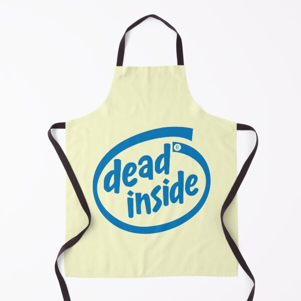 Item preview, Dead Inside Retro Logo Coder Gamer designed and sold by thefrshmachine.