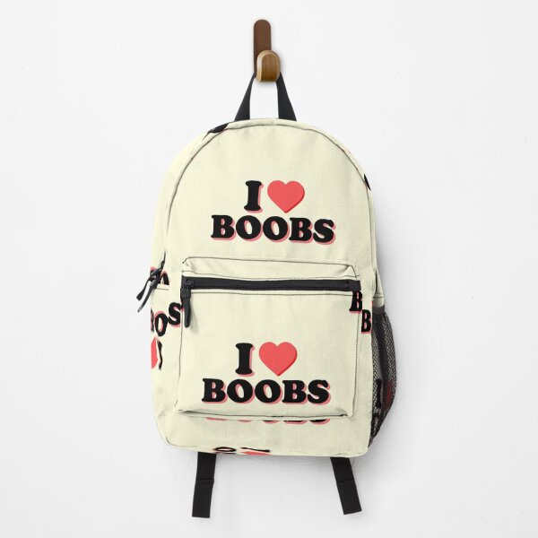Item preview, I Love Boobs Heart Joke Teen Funny designed and sold by thefrshmachine.