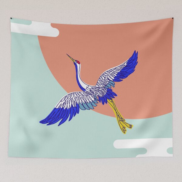 Item preview, Crane Bird "Tsuru" designed and sold by Maho-Ichikawa.