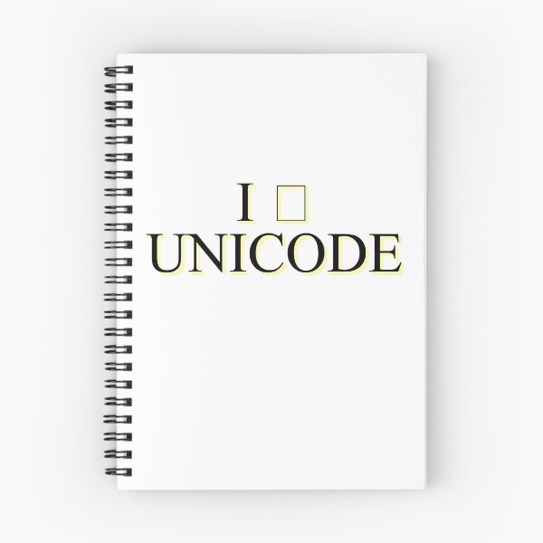 Item preview, I Love Unicode Joke Web Developer Coder designed and sold by thefrshmachine.