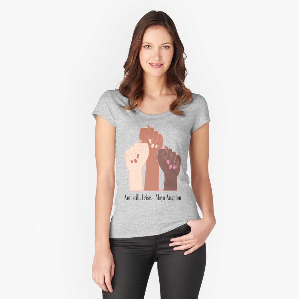 Item preview, Fitted Scoop T-Shirt designed and sold by Dollfacedesign.