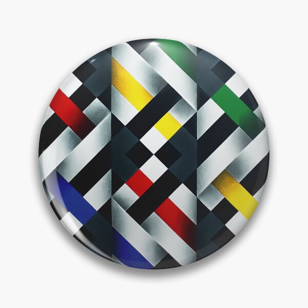 Item preview, folded colorful shapes geometric painting Omar rayo op art designed and sold by mariaa999.