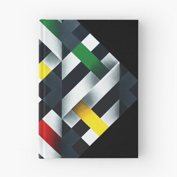 Item preview, folded colorful shapes geometric painting Omar rayo op art designed and sold by mariaa999.