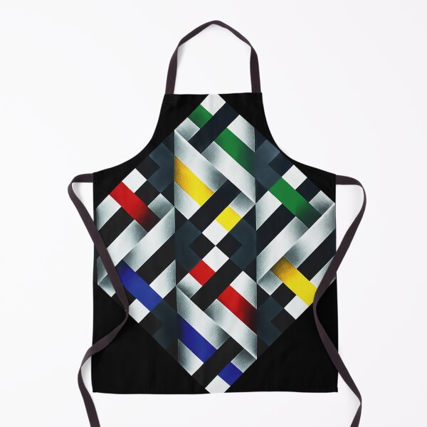Item preview, folded colorful shapes geometric painting Omar rayo op art designed and sold by mariaa999.