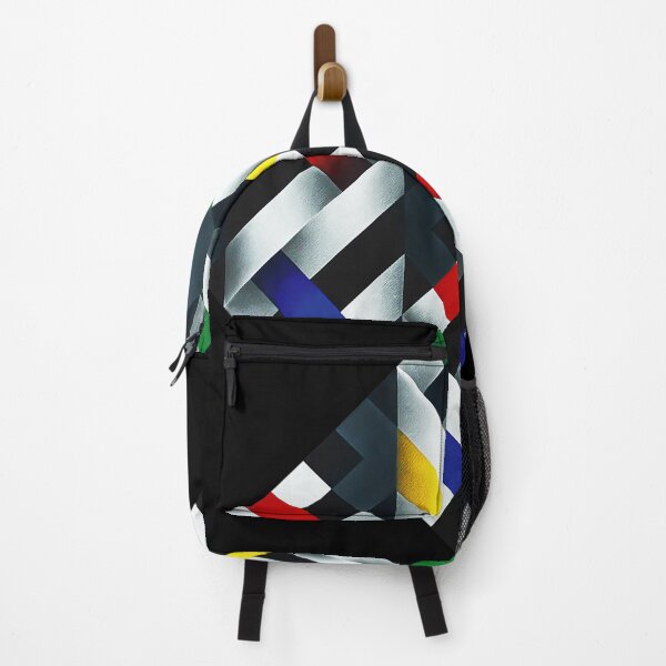 Item preview, folded colorful shapes geometric painting Omar rayo op art designed and sold by mariaa999.