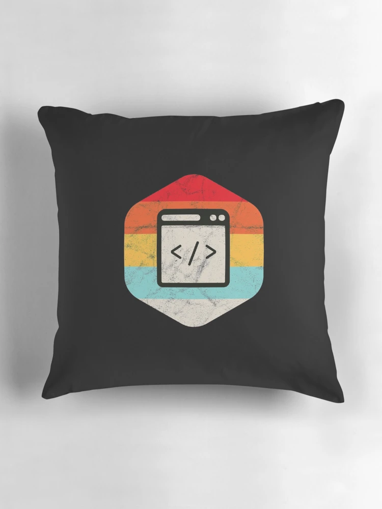Thumbnail 3 of 4, Pillow, HTML CSS Script Computer Scientist Geek Coder Developer PHP design designed and sold by A-Fashion.
