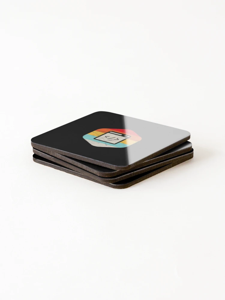 Thumbnail 4 of 5, Coasters (Set of 4), HTML CSS Script Computer Scientist Geek Coder Developer PHP design designed and sold by A-Fashion.