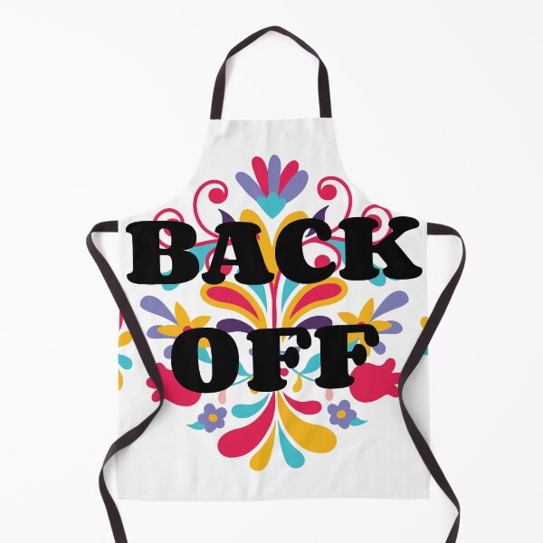 Item preview, Back Off Social Distancing Retro Vintage Floral Flower Pattern designed and sold by gillys.