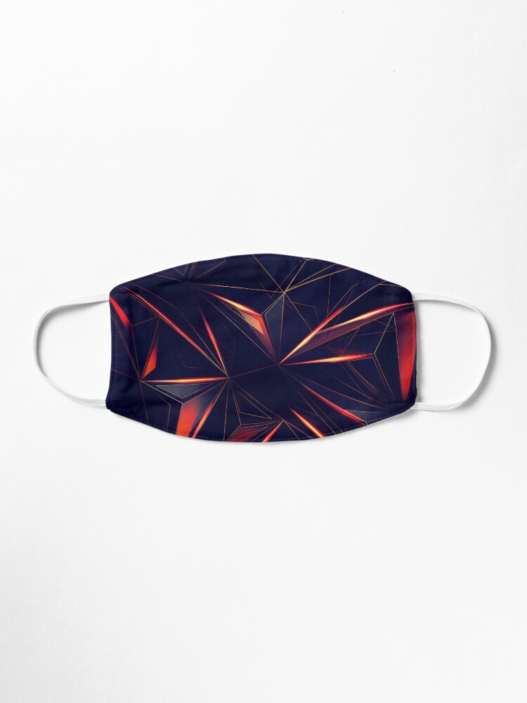Alternate view of Spacey Crystalline Mask Abstraction Mask