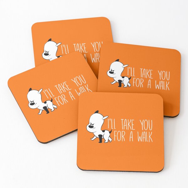 Item preview, Funny Quotes Gift For Dog Mom Dad - ILL Walk You designed and sold by Sugar-Magnolia.