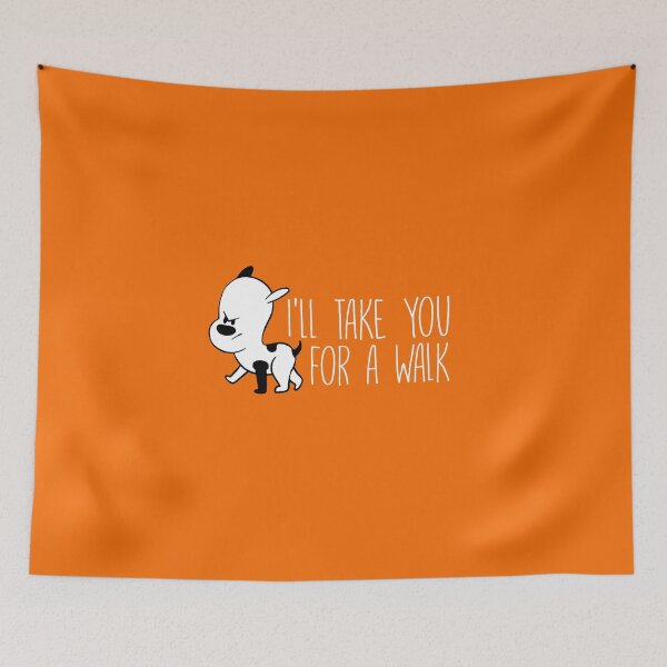 Item preview, Funny Quotes Gift For Dog Mom Dad - ILL Walk You designed and sold by Sugar-Magnolia.