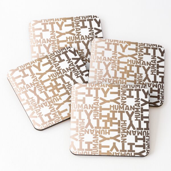 Item preview, Humanity-typographic pattern designed and sold by HeraAndKosmos.