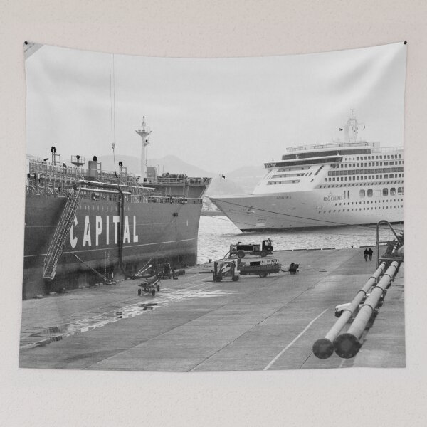 Item preview, Cargo ship and cruise ship designed and sold by Gaspar Avila.