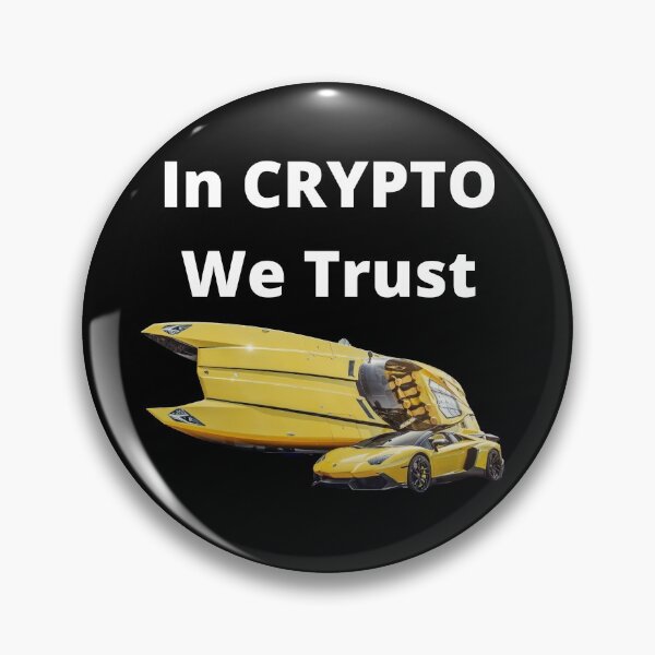 Item preview, In Crypto We Trust designed and sold by Cryptohaven.