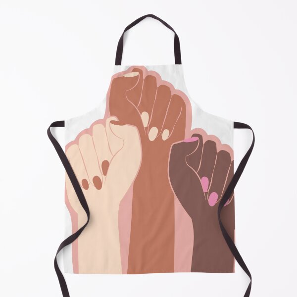 Item preview, Copy of Female Raised Fist Diversity graphic Art designed and sold by Dollfacedesign.