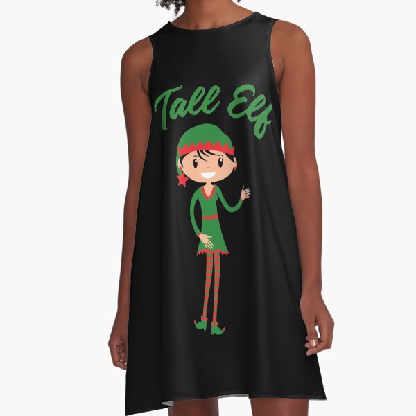 tall christmas dresses