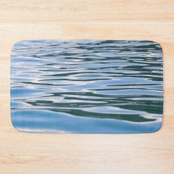 Item preview, Blue Calm Dreamy Ocean Water Surface Tranquil Sea Waves designed and sold by WheresMyMojo.