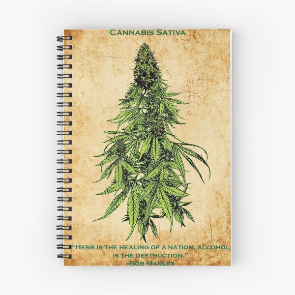 Item preview, Vintage Style Cannabis Botanical poster designed and sold by kushcoast.