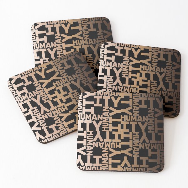 Item preview, Humanity-typographic pattern designed and sold by HeraAndKosmos.