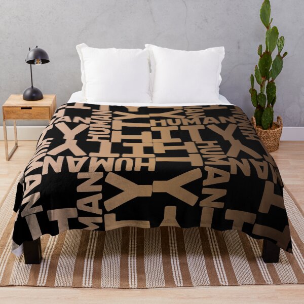 Item preview, Humanity-typographic pattern designed and sold by HeraAndKosmos.