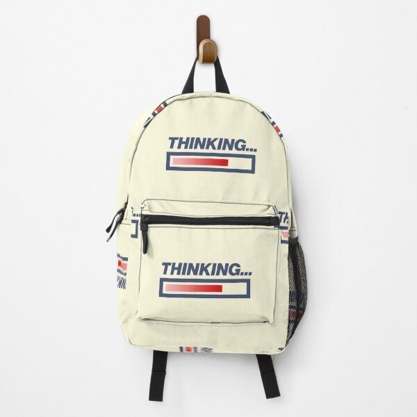 Item preview, Thinking Loading Bar Joke Funny Dumb Stupid designed and sold by thefrshmachine.