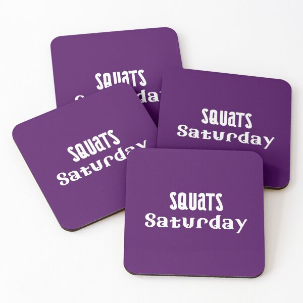 Item preview, Squats Saturday designed and sold by SpothDesigns.