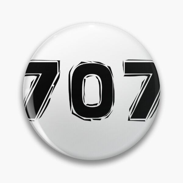 Item preview, 707 Area Code Sticker Bay Area Napa designed and sold by Ivan926.
